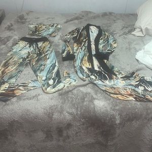 Three piece soft set size small woman